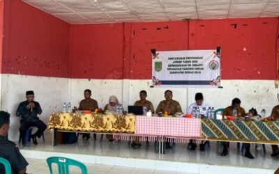 Kepenghuluan Sei Meranti Bahas Program Pembangunan 2025 dalam Musyawarah APBKep